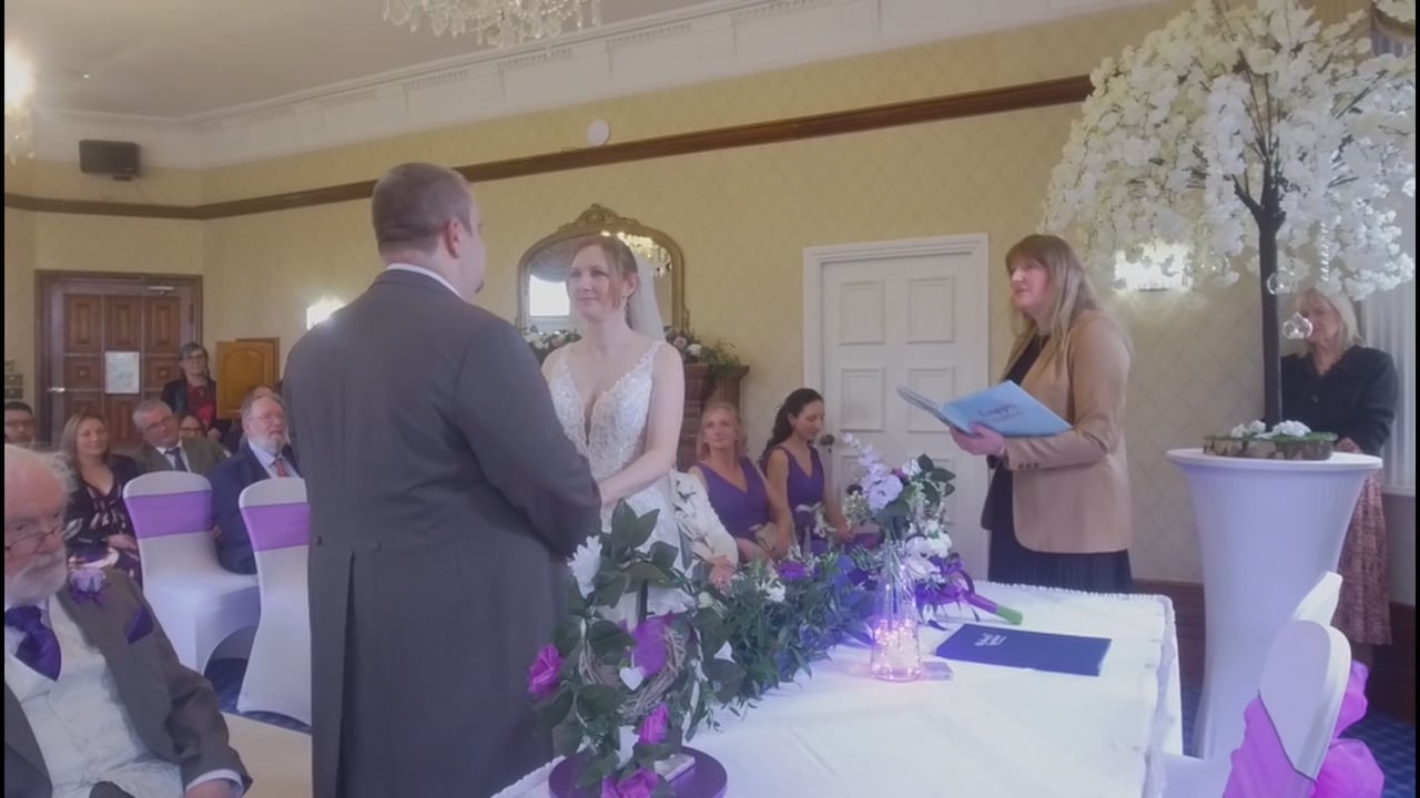 The Wedding of Anthony Pudney & Christina Ruck - Live Wedding